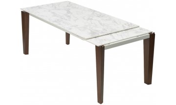 Керамический стол ESMIR Белый 90 Керамика