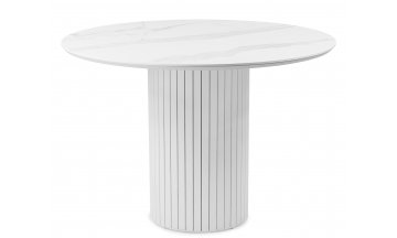 Керамический стол Гравент 110 patagonoa bianco repose / белый