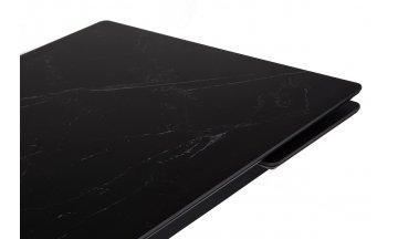 Керамический стол Старлайт 120 (180) х 80 shakespeare black / черный