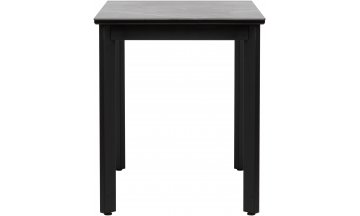Керамический стол Айлин 1Р черный мрамор / черный