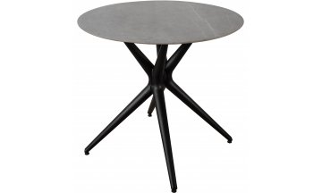 Керамический стол CA Nero Statuario светло-серый мрамор / черный