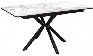 Керамический стол DM1550 черный / керамика черная