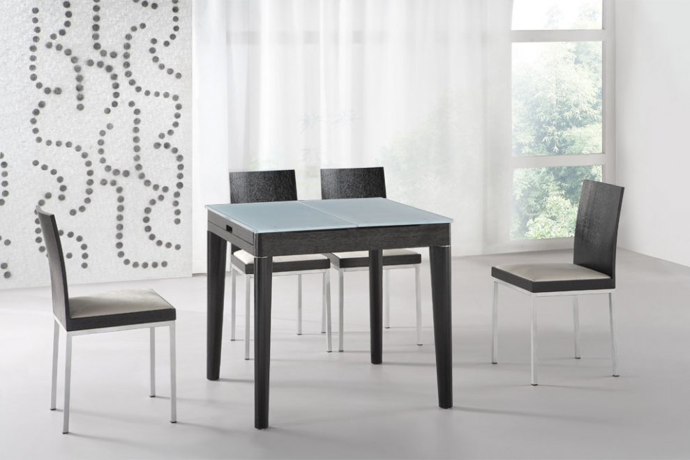 (НЕАКТИВЕН, больше не поставляется) Обеденная группа "стол HC-6015Т, стул HC-6015С венге" (ES)