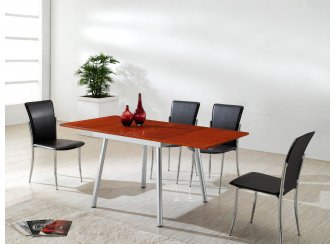 (НЕАКТИВЕН) Обеденная группа "стол B2225 вишня и 4 стула 8192" (ES)