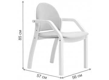 Столовая группа Брамос К 100 / Джуно слоновая кость / синий