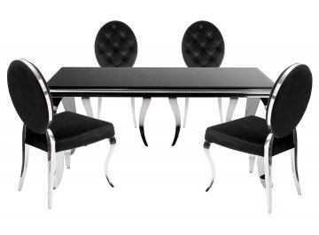 Обеденный стол Элевис black