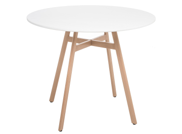 Столовая группа Гуанора 90 white / wood