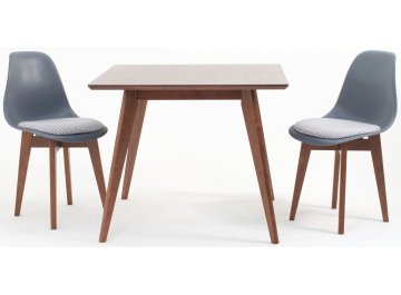 Столовая группа Сканди М 90 / Сашш орех / серый ГЛ