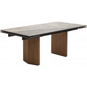 темно-коричневый мрамор / дуб монтана