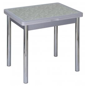 Стол Чинзано М-2 серый / 13 D-1 / ножка 02