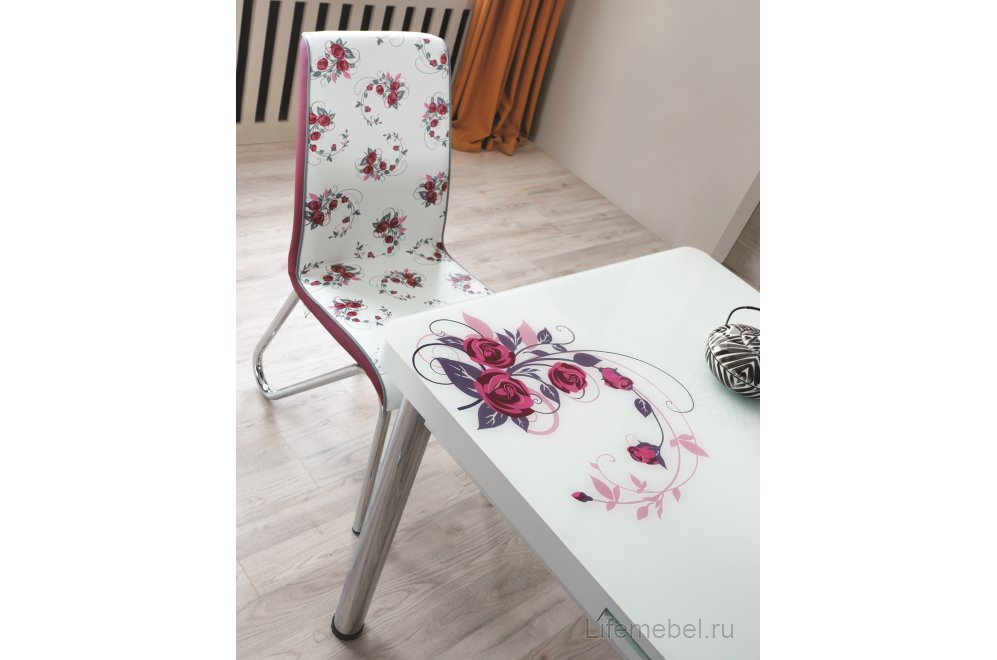 Стол обеденный M28 раскладной damson