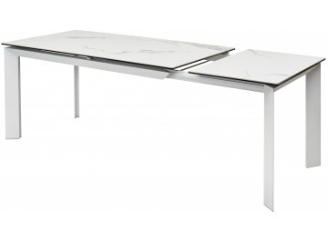 Стеклянный стол Cremona 140 high gloss statuario