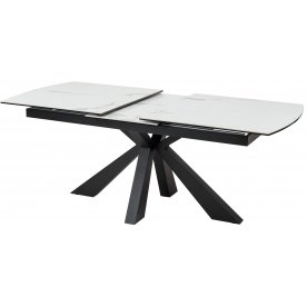 Стеклянный стол Rovigo 170 high gloss statuario