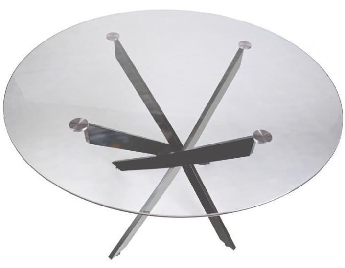 Стеклянный стол Берри тонированный 120х80