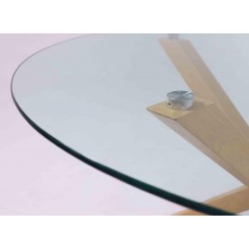 Стеклянный стол Dolce New d120х75