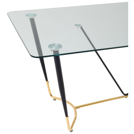 Стеклянный стол Лунамакс