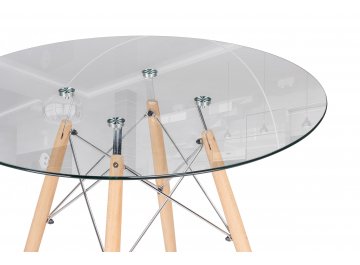 Стеклянный стол PT-151 80