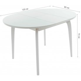 Стеклянный стол Ривьера СВ