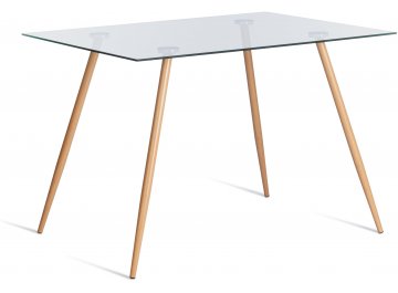 Стеклянный стол Sophia (mod. 5003) 110х80х75