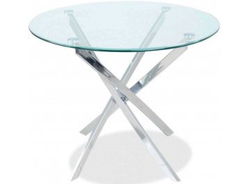 Стеклянный стол Agis d90