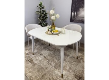 Стеклянный стол 1300K