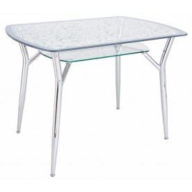 Стол А 6С-2 серый / ножки 06