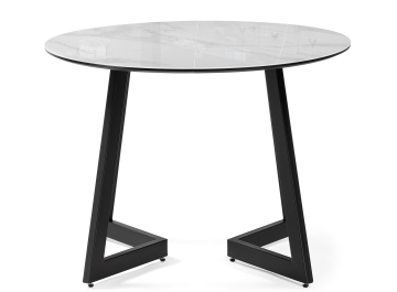 Стеклянный стол Алинг 100