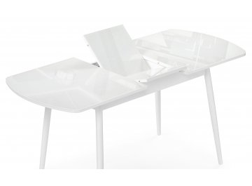 Обеденный стол Бейкер 120(152)х70х75 белый