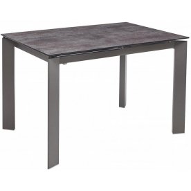 Стол Corner 120 glazed glass volcano grey / grey 1