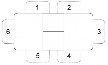 Стеклянный стол Джой 1100