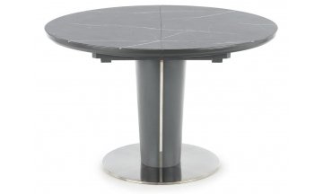 Стеклянный стол Ricardo 120-160/120/76