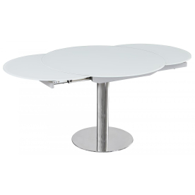 Стеклянный стол Флорис