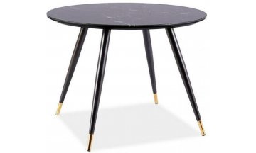 Стеклянный стол Cyryl II d100