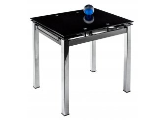 Стол раскладной Kvadro 80 черный