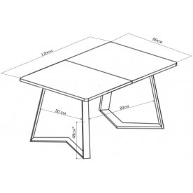 Стол Румба ПР-1 КМ 04 ВН 92-1 ЧР