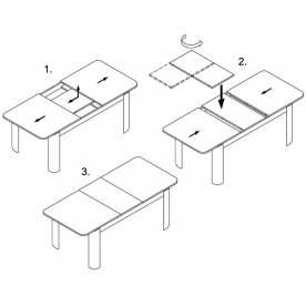Стол Румба ПР КМ 07 БЛ 02