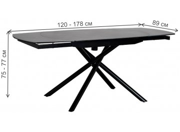 Стол 83MC-1957DT BL