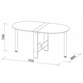 Стол-книжка СтК12