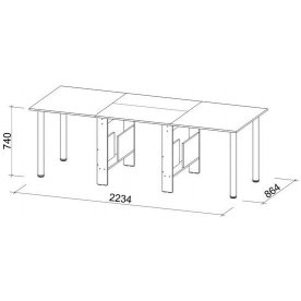 Стол-книжка СтК22