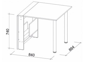 Стол-книжка СтК9