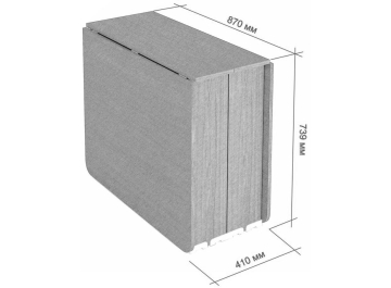 Стол-книжка СКР-16-Р 2300