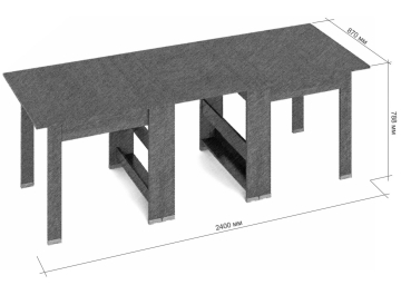 Стол-книжка СКР-17 2400