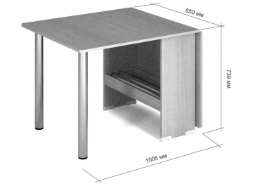 Стол-книжка СКР-4-Р