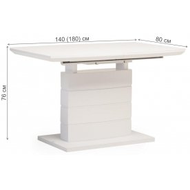 Стол на тумбе DT279 140