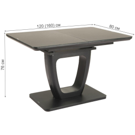 Стол на тумбе DT277 120