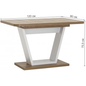 Стол на тумбе Valeri