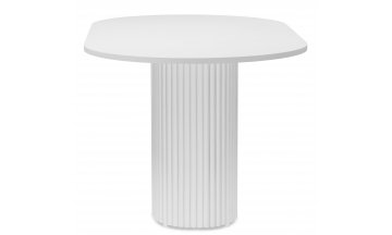 Деревянный стол Барон 160 х 90 белый / белый