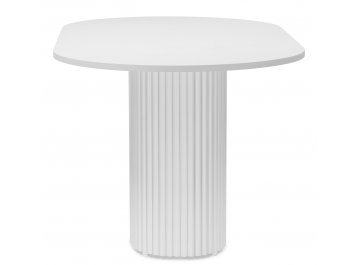 Обеденный стол Барон 160 х 90 белый / белый