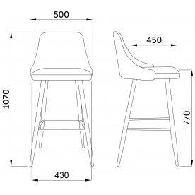 Барный стул Lara