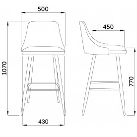 Барный стул Lara